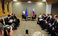 Глава Минэнерго России поучаствовал во встрече Президента РФ с Председателем Совета министров Италии